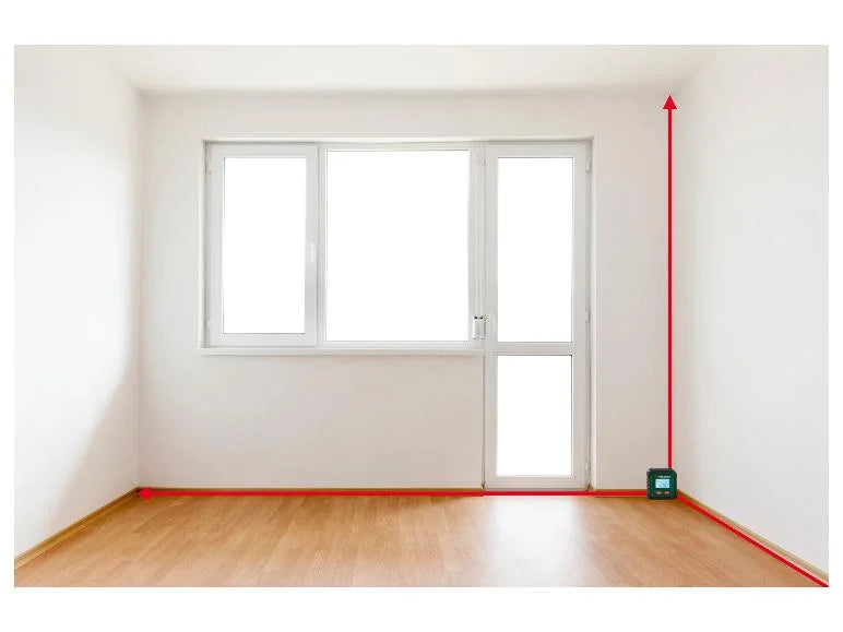 Télémètre laser avec mètre ruban PLMB C3