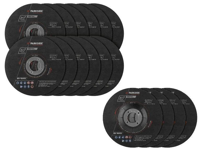 Lot de 4 ou 12 disques à tronçonner le métal